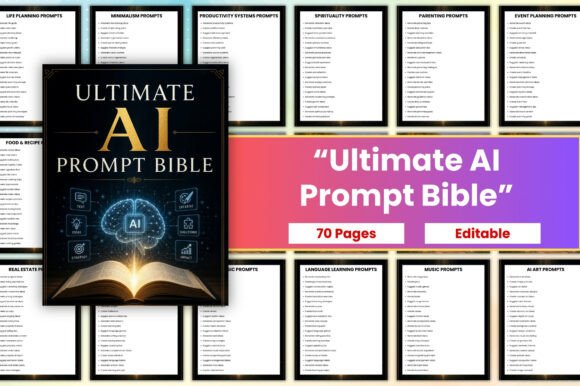 Download “Ultimate AI Prompt Bible” - Premium Bundle