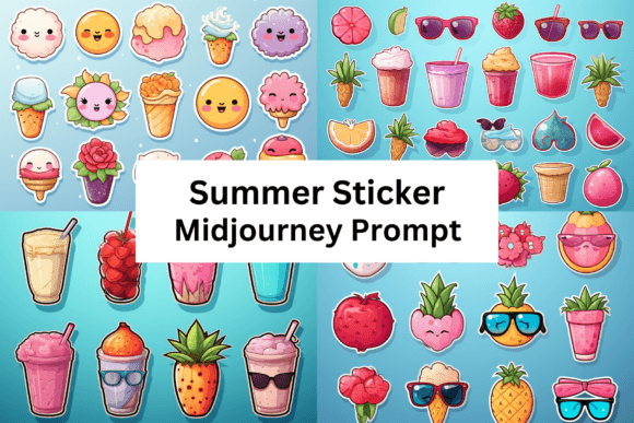 Download Ai Prompt for Summer Sticker - Ai prompt Collection
