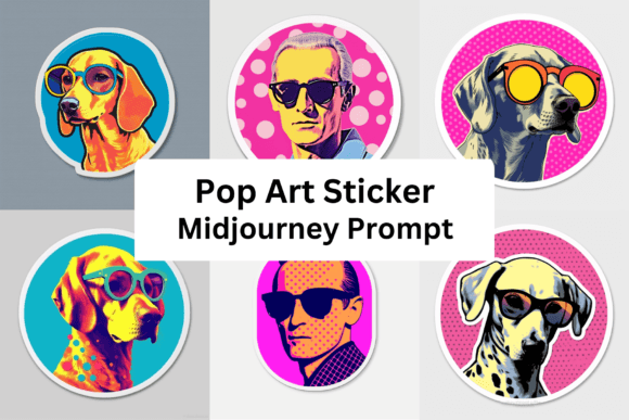 Download Ai Prompt for Pop Art Sticker - Ai prompt Collection