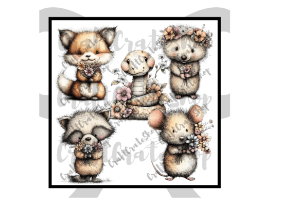 Download Whimsical Spring Woodland Animals - Spring woodland animals Collection