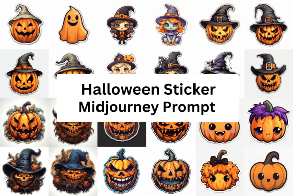 Download Ai Prompt for Halloween Sticker - Ai prompt Collection